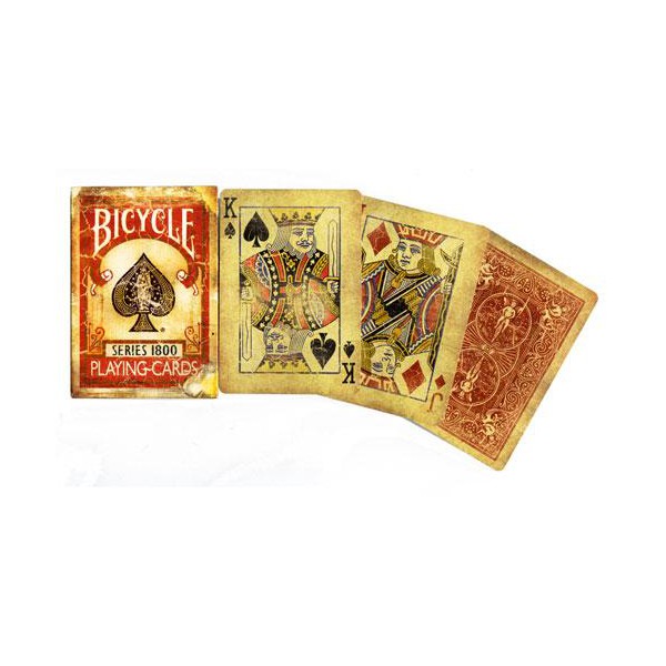 bicycle series 1800 marked deck